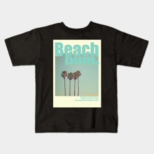 beach bum Kids T-Shirt